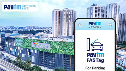 Paytm Payment Bank partners with Prestige Group & Secure Parking to enable fastag payment for parking